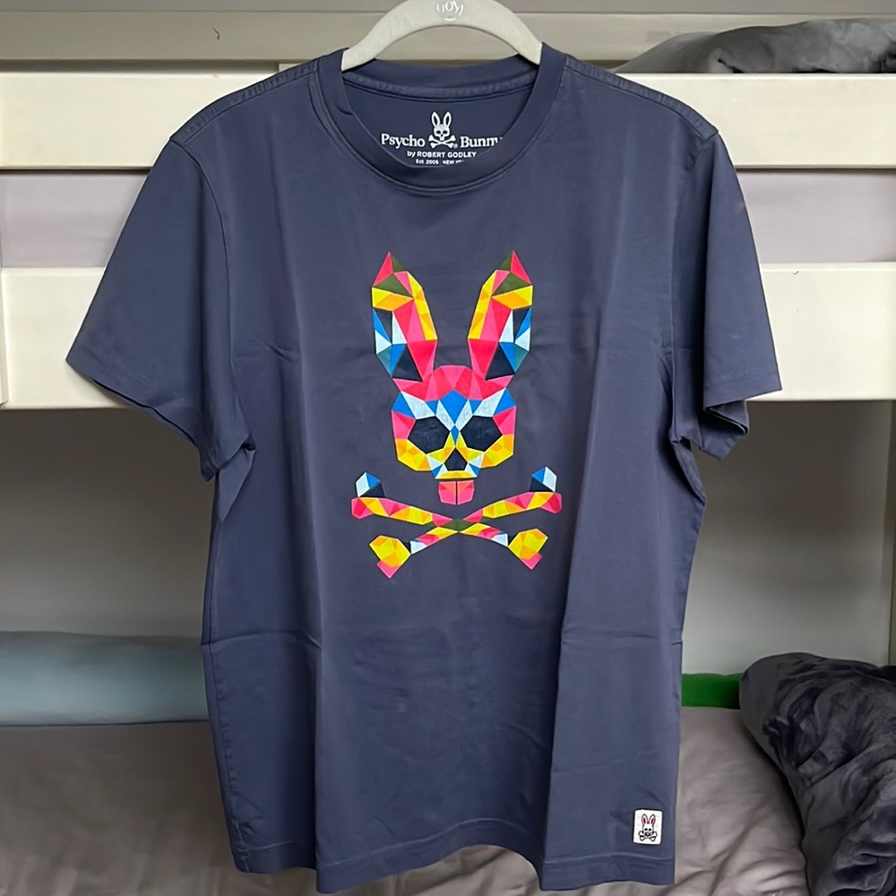 Psycho Bunny T-shirt blue men’s